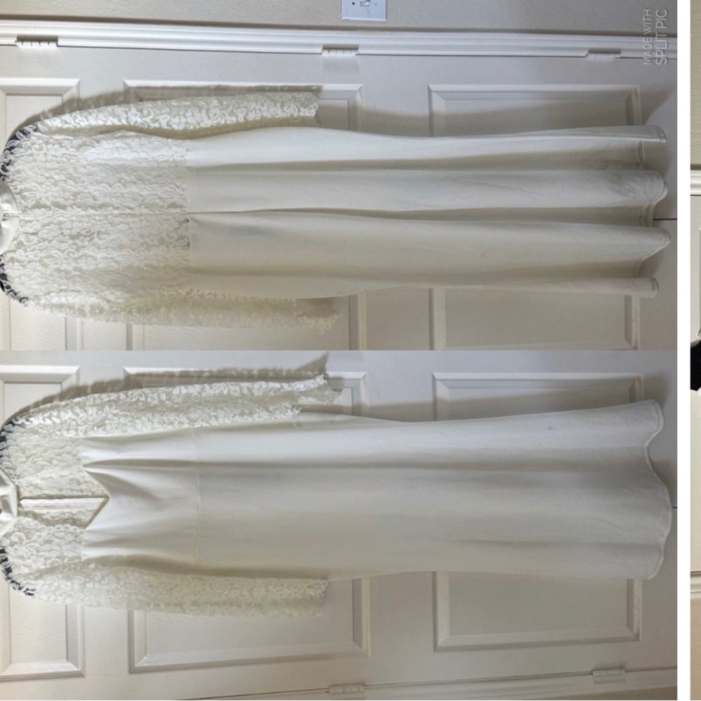Reposh White formal dress